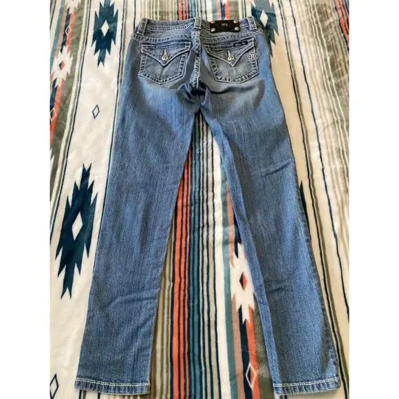 Miss Me Y2K Mid-Rise Cuffed Skinny Jeans Size 25 - Picture 8 of 11